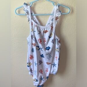 24m Adorable tropical fish summer romper